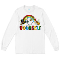 White bee yourself Long Sleeve Tee - MaliasSmallBusiness