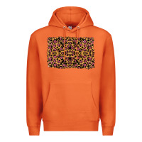 Carrot leopard glitter background Premium Hoodie - RanaPortraitStore