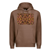 Chestnut leopard glitter background Premium Hoodie - RanaPortraitStore
