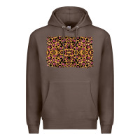 Coffee leopard glitter background Premium Hoodie - RanaPortraitStore