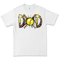 White dad softball Premium Tee - RacoonDesign