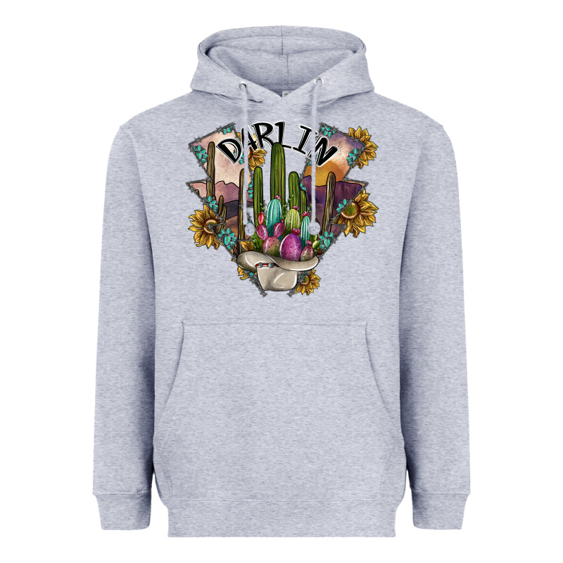 Darlin Heavyweight Hoodie by SublimationCraftShop | Teevron