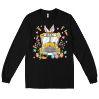 Black easter school bus Long Sleeve Tee - MaliasSmallBusiness