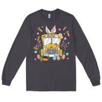 Smoke easter school bus Long Sleeve Tee - MaliasSmallBusiness