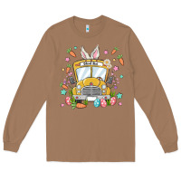 Toasted Coconut easter school bus Long Sleeve Tee - MaliasSmallBusiness