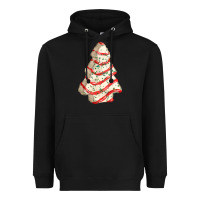 Black white christmas cake Heavyweight Hoodie - FaDigitalArtStudio