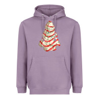Lavender white christmas cake Heavyweight Hoodie - FaDigitalArtStudio