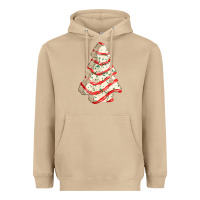 Mushroom white christmas cake Heavyweight Hoodie - FaDigitalArtStudio