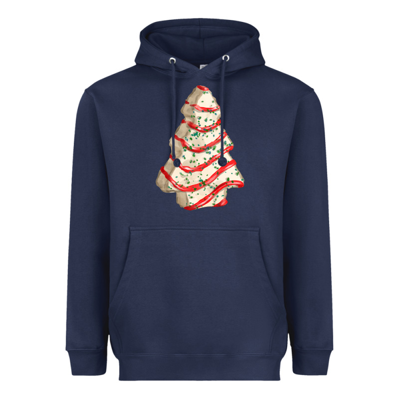 White Christmas Cake Heavyweight Hoodie by FaDigitalArtStudio | Teevron