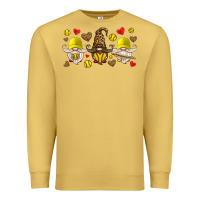 Antique Gold softball gnome Premium Sweatshirt - HRA Design Shop