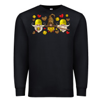 Black softball gnome Premium Sweatshirt - HRA Design Shop
