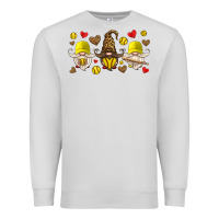 Dove Grey softball gnome Premium Sweatshirt - HRA Design Shop