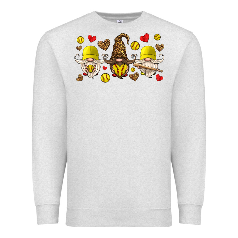 Softball Gnome Premium Sweatshirt by HRA Design Shop | Teevron