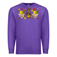 Purple softball gnome Premium Sweatshirt - HRA Design Shop