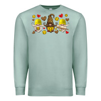 Seafoam softball gnome Premium Sweatshirt - HRA Design Shop