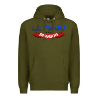Army Green Let's Go Brandon Premium Hoodie - Jasminsmagicworld