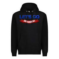 Black Let's Go Brandon Premium Hoodie - Jasminsmagicworld