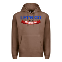 Chestnut Let's Go Brandon Premium Hoodie - Jasminsmagicworld