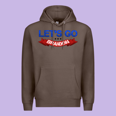 Let's Go Brandon Premium Hoodie Designed By Jasminsmagicworld