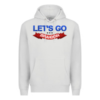 Dove Grey Let's Go Brandon Premium Hoodie - Jasminsmagicworld