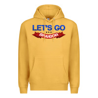 Mustard Let's Go Brandon Premium Hoodie - Jasminsmagicworld