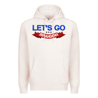 Pale Pink Let's Go Brandon Premium Hoodie - Jasminsmagicworld