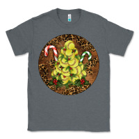 Charcoal Heather Softball leopard christmas Classic Tee - RanaPortraitStore