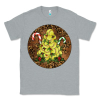 Heather Grey Softball leopard christmas Classic Tee - RanaPortraitStore