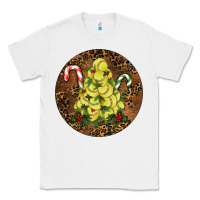 White Softball leopard christmas Classic Tee - RanaPortraitStore