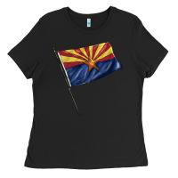 Black arizona flag Ladies Tee - BarkalooDesign