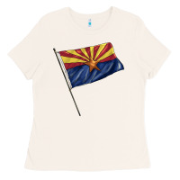 Bone arizona flag Ladies Tee - BarkalooDesign