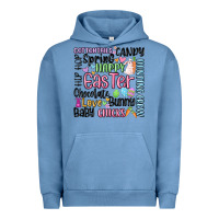 Pigment Pebble Blue easter subway Urban Hoodie - MaliasSmallBusiness