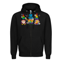 Black pride gnomies Zipper Hoodie - texasbilliewilder