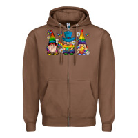 Chestnut pride gnomies Zipper Hoodie - texasbilliewilder