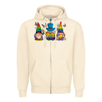 Sandshell pride gnomies Zipper Hoodie - texasbilliewilder