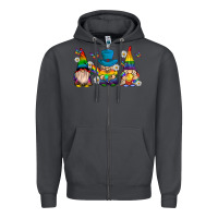 Smoke pride gnomies Zipper Hoodie - texasbilliewilder