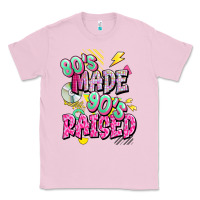 Bubblegum Pink 80s made 90s raised Classic Tee - texasbilliewilder