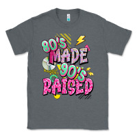 Charcoal Heather 80s made 90s raised Classic Tee - texasbilliewilder