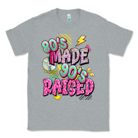 Heather Grey 80s made 90s raised Classic Tee - texasbilliewilder