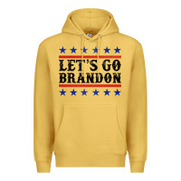 Antique Gold Let's Go Brandon American Flag Premium Hoodie - Jasminsmagicworld