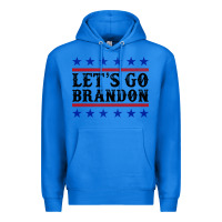 True Royal Let's Go Brandon American Flag Premium Hoodie - Jasminsmagicworld