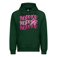 Forest Green breast cancer warrior Urban Hoodie - MaliasSmallBusiness
