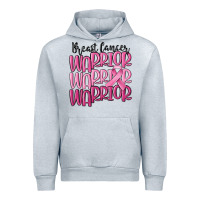 Heather Grey breast cancer warrior Urban Hoodie - MaliasSmallBusiness
