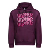 Mauve Wine breast cancer warrior Urban Hoodie - MaliasSmallBusiness