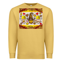 Antique Gold softball gnome Premium Sweatshirt - HRA Design Shop