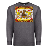 Charcoal Heather softball gnome Premium Sweatshirt - HRA Design Shop