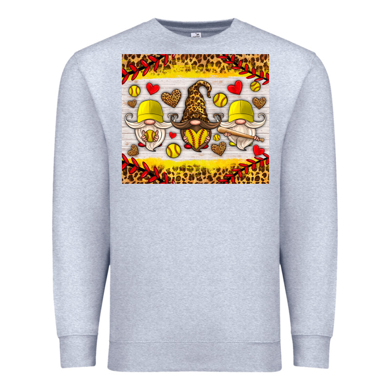 Softball Gnome Premium Sweatshirt by HRA Design Shop | Teevron