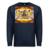 Navy softball gnome Premium Sweatshirt - HRA Design Shop