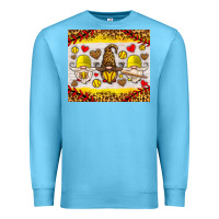 Ocean Blue softball gnome Premium Sweatshirt - HRA Design Shop