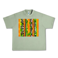 Oil Green st patricks shamrock with cowhide Urban Heavy Tee - Artiststas